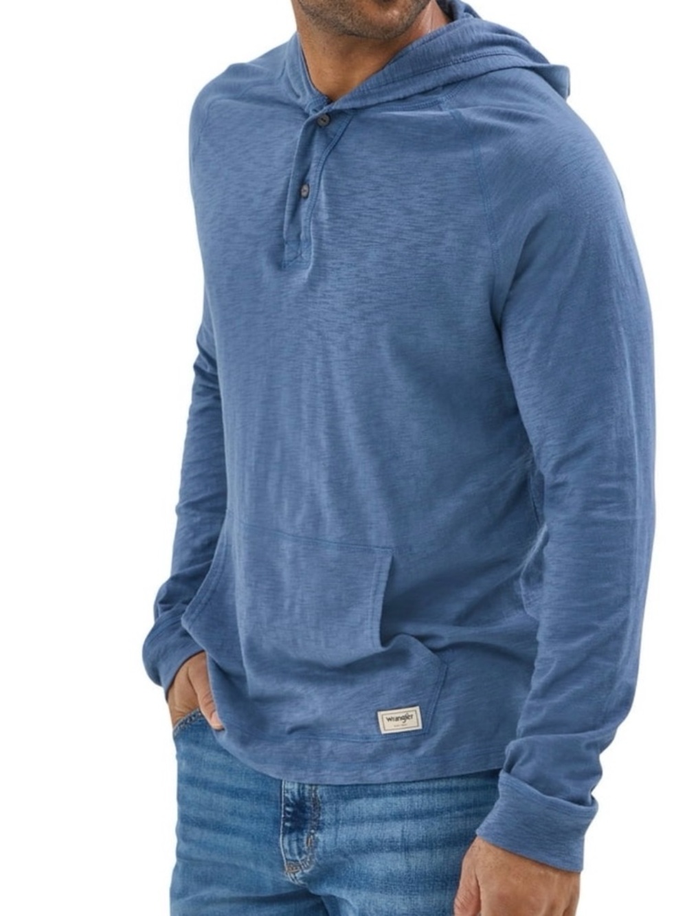 NWT 3XL wrangler lightweight hooded shirt 1171